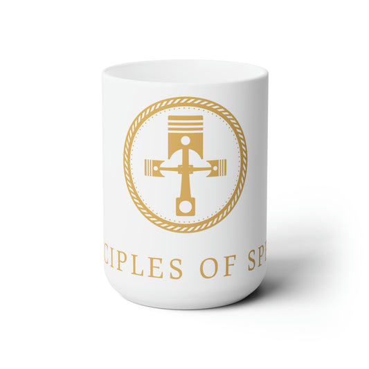 Disciples of Speed Coffee Mug - White